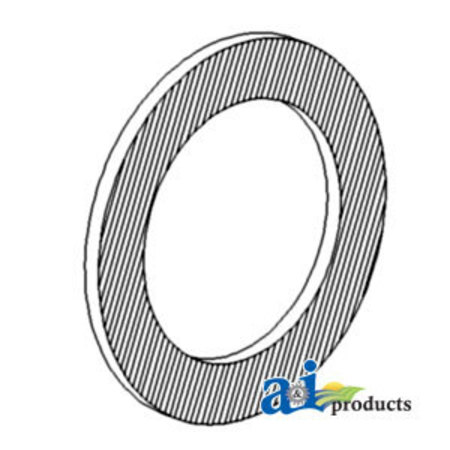 A & I PRODUCTS Clutch Facing, Pulley 10" x10" x0.3" A-C614R